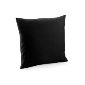 Westford Mill Fairtrade Cushion Cover (30cm x 50cm) (Black)