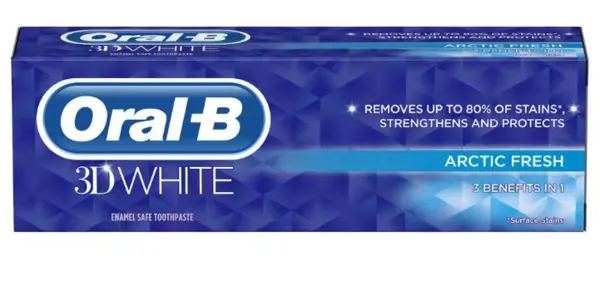 Oral B 3D White Arctic Fresh Toothpaste 75ml