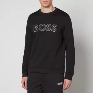 BOSS Green Salbo Logo-Appliqued Cotton-Jersey Sweatshirt - XL