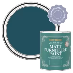 Rust-Oleum @Around.Robyn, Matt Furniture Paint - Commodore Blue - 750ml