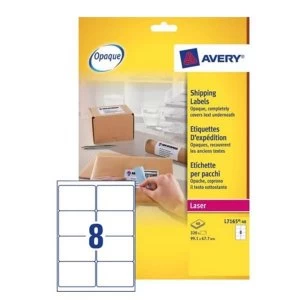 Avery L7165 40 99.1x67.7mm Address Labels with BlockOut Technology Pack of 320 labels