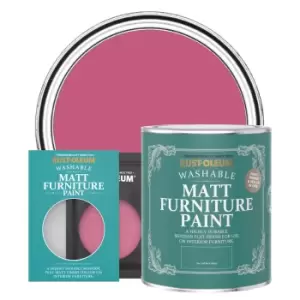 Rust-Oleum Matt Furniture & Trim Paint - RASPBERRY RIPPLE - 750ml