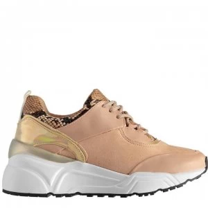 Blink Glitch Mix Trainers - Blush/Rose Gold