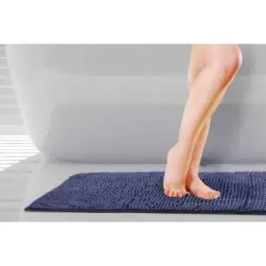 Crossland Grove Emma Barclay Noodle Non-slip Bath Mat 45 X 75Cm Navy