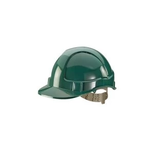 BBrand Comfort Vented Safety Helmet Green