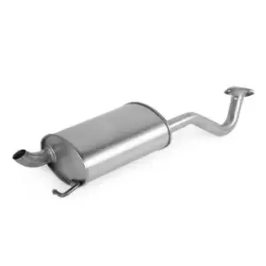 ASMET Rear silencer TOYOTA 20.036 1743022240,1743022420