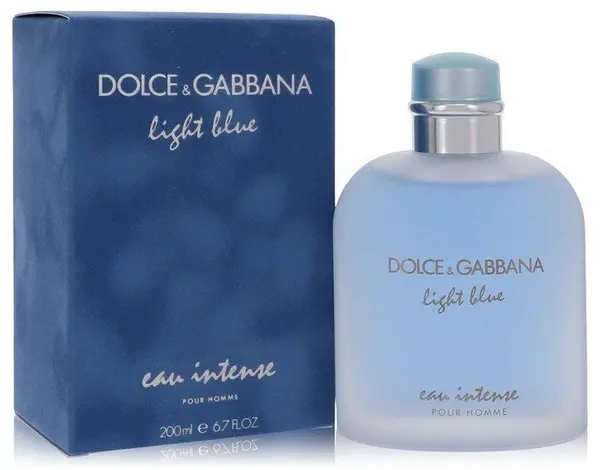 Dolce & Gabbana Light Blue Intense Pour Homme Eau de Parfum For Him 200ml