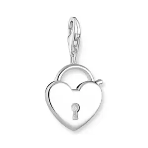 THOMAS SABO Silver Padlock Heart Charm