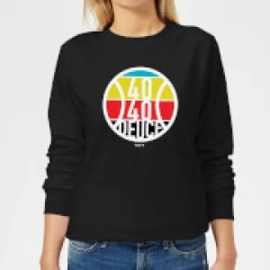 40 40 Deuce Womens Sweatshirt - Black - 4XL