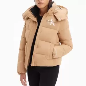 Calvin Klein Jeans Monogram Shell Puffer Jacket