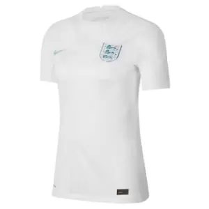 Nike England Vaporknit Authentic Home Shirt 2022 2023 Womens - White