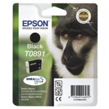 Epson Monkey T0891 Black Ink Cartridge