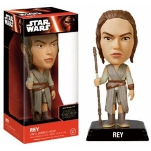 Rey Star Wars The Force Awakens Wacky Wobbler Bobble Head