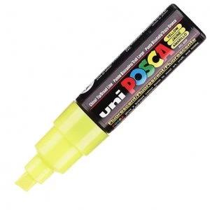 Posca PC-8K Marker Broad Yellow PK1