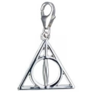 Harry Potter Sterling Silver Deathly Hallows Clip on Charm