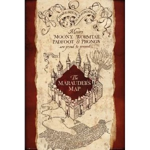 Harry Potter Marauders Map Maxi Poster