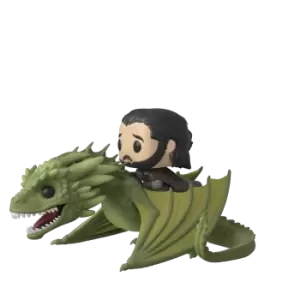 Game of Thrones Jon Snow with Rhaegal Pop! Ride