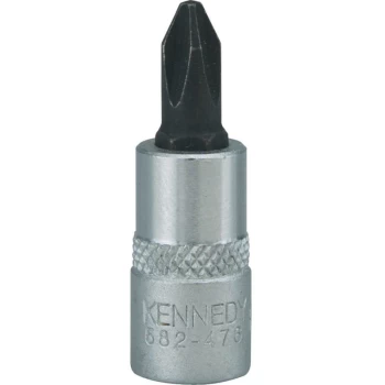 Kennedy-pro - NO.3 Phillips Screwdriver Socket Bit 1/4' Sq Dr