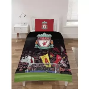 Kop Duvet Cover Set (Double) (Multicoloured) - Multicoloured - Liverpool Fc