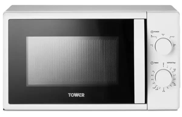 Tower T24034WHT 20L 700W Manual Microwave