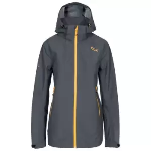 Trespass Womens/Ladies Gayle Waterproof Jacket (S) (Carbon)