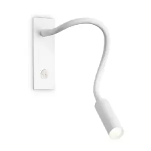 Ideal Lux Io Wall Reading Light White 3000K