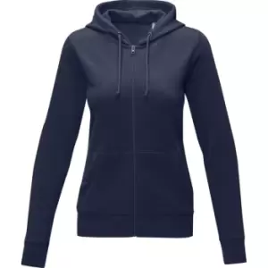 Elevate Womens/Ladies Theron Hoodie (XS) (Navy)