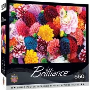 Masterpieces Puzzle Brilliance Collection Beautiful Blooms Puzzle 550 piece Jigsaw Puzzle