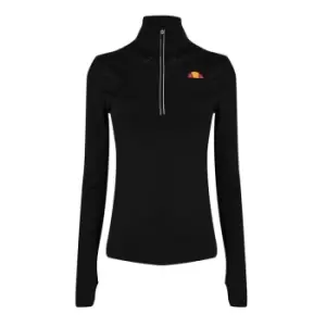 Ellesse Half-Zip Top - Black