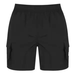 Firetrap Pocket Swim Shorts Mens - Black