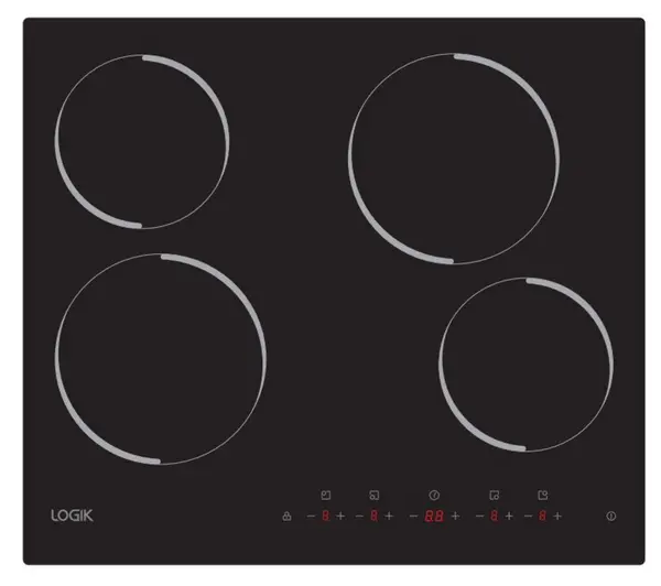 Logik LCHOBTC23 59cm Electric Ceramic Hob