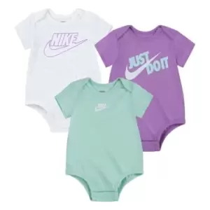 Nike Ess 3Pk Bdysuit Bb99 - Green