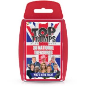 Top Trumps Card Game - National Treasures Edition