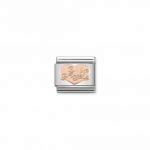 Nomination Composable Classic Stainless Rose Gold My Angel Link 430104/02