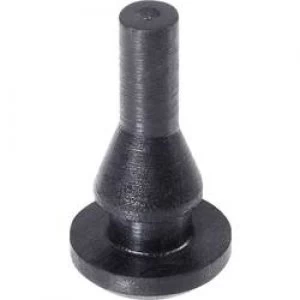 PB Fastener 1283 01 Snap in Foot Black x H 8mm x 14.7mm