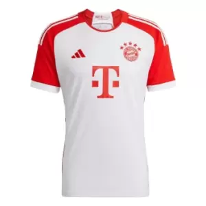 adidas Bayern Munich Home Shirt 2023 2024 Adults - White