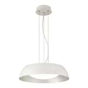 Argenta suspension matt white 3 bulbs 30cm