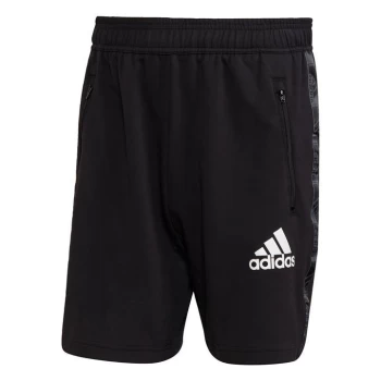 adidas AEROREADY Designed to Move Sport Motion Logo Short - Black / White