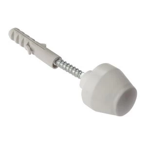 ForgeFix Sanitary Ware Fixing White Cap M8 x 120mm 1 Pair