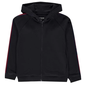 Emporio Armani Tape Zip Hoodie - Navy 0922