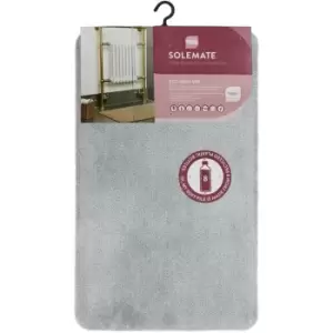 Solemate Eco-Bath Mat, 50x80cm, Light Grey