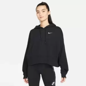 Nike Nsw Jersey Oversized Hoody Womens, Black/White, Female, Hoodies, DM6417-010