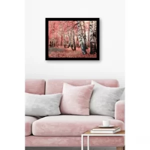 SC0670 Multicolor Decorative Framed MDF Painting