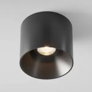 Maytoni Alfa LED Surface Mounted Downlight Black, 2000lm, 3000K