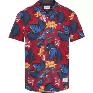 Tommy Jeans Tjm Hawaiian Camp Shirt - Multi