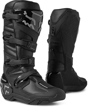 FOX Comp X Motocross Boots, black, Size 43, black, Size 43