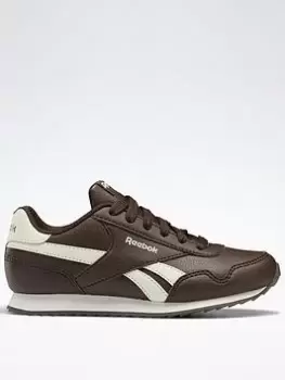 Reebok Royal Classic Jogger 3 Shoes, Brown/White, Size 4.5 Older, Women