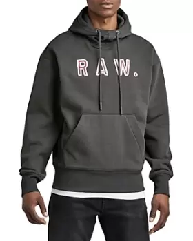 G-star Raw Logo Graphic Organic Cotton Hoodie