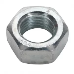 Steel Nut M20 Zinc DIN 934 Pack of 10