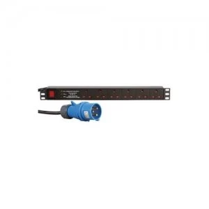 Dynamode PDU-6WS-H-SP-32CMDO power distribution unit (PDU) 1U Black 6 AC outlet(s)